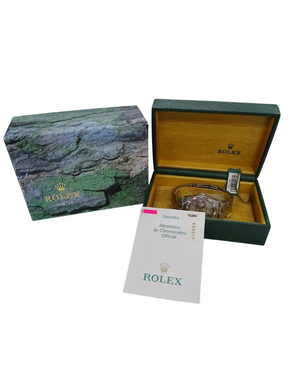 Rolex Datejust Thunderbird Watch Automatic at Stainless SS White Gold WG Silver